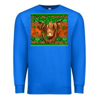 True Royal st patricks day long haired cow Premium Sweatshirt - Jasminsmagicworld