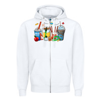 White math teacher coffee cups Zipper Hoodie - Zillion Design Studio