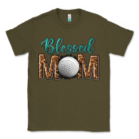 Army Green western blessed mom with hockey Classic Tee - texasbilliewilder