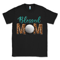 Black western blessed mom with hockey Classic Tee - texasbilliewilder