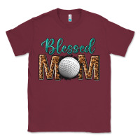 Burgundy western blessed mom with hockey Classic Tee - texasbilliewilder