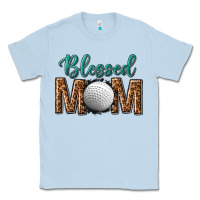 Dusty Blue western blessed mom with hockey Classic Tee - texasbilliewilder
