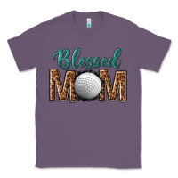 Lavender western blessed mom with hockey Classic Tee - texasbilliewilder