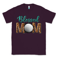 Plum western blessed mom with hockey Classic Tee - texasbilliewilder