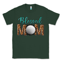 Sports Green western blessed mom with hockey Classic Tee - texasbilliewilder