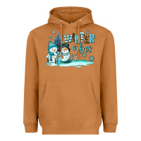 Meerkat winter vibes Heavyweight Hoodie - AdoDesignShop