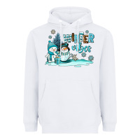 White winter vibes Heavyweight Hoodie - AdoDesignShop