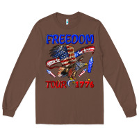 Chestnut freedom born to be free tour 1776 Long Sleeve Tee - texasbilliewilder