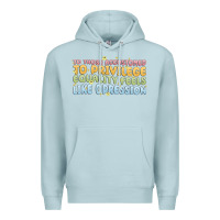 Blue Mist to those accustomed to privilege Premium Hoodie - MaliasSmallBusiness