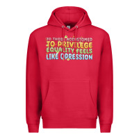 Cardinal to those accustomed to privilege Premium Hoodie - MaliasSmallBusiness