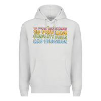 Dove Grey to those accustomed to privilege Premium Hoodie - MaliasSmallBusiness