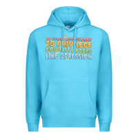 Ocean Blue to those accustomed to privilege Premium Hoodie - MaliasSmallBusiness