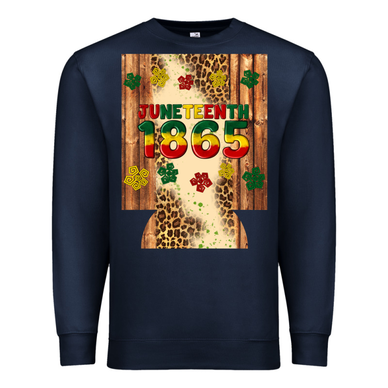 Juneteenth 1865 12 Oz Can Cooler (regular) Premium Sweatshirt by Artiststas | Teevron