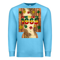 Ocean Blue juneteenth 1865 12 oz can cooler (regular) Premium Sweatshirt - Artiststas