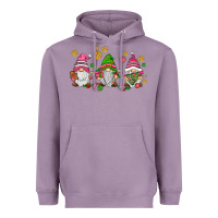 Lavender pink christmas gnomies Heavyweight Hoodie - AdoDesignShop