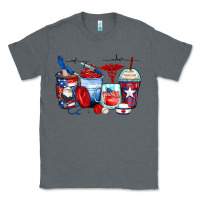 Charcoal Heather American nurse coffee cups Classic Tee - Zillion Design Studio