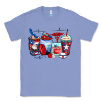 Colony Blue American nurse coffee cups Classic Tee - Zillion Design Studio