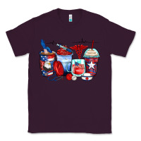 Plum American nurse coffee cups Classic Tee - Zillion Design Studio