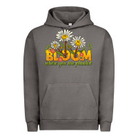 Pigment Tornado bloom where you are planted Urban Hoodie - NancyCooperArtShop