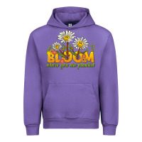 Tulip bloom where you are planted Urban Hoodie - NancyCooperArtShop