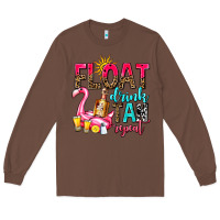 Chestnut float drink tan repeat Long Sleeve Tee - AdoDesignShop