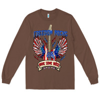 Chestnut freedom rocks make some noise Long Sleeve Tee - texasbilliewilder