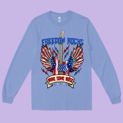 Long Sleeve Tee freedom rocks make some noise