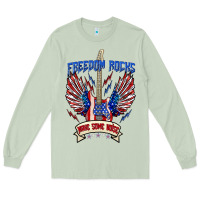Matcha freedom rocks make some noise Long Sleeve Tee - texasbilliewilder