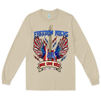 Mushroom freedom rocks make some noise Long Sleeve Tee - texasbilliewilder