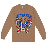 Toasted Coconut freedom rocks make some noise Long Sleeve Tee - texasbilliewilder