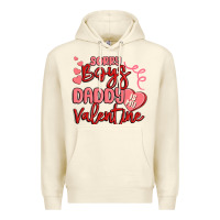 Sandshell sorry boys daddy is my valentine Premium Hoodie - MaliasSmallBusiness