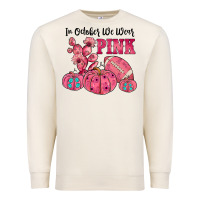 Sandshell in october we wear pink Premium Sweatshirt - JahusDesignShop
