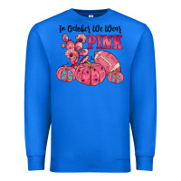 True Royal in october we wear pink Premium Sweatshirt - JahusDesignShop