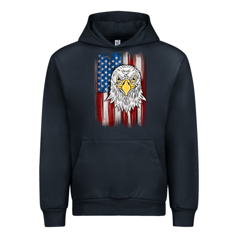 American Flag Eagle Urban Hoodie by MaliasSmallBusiness | Teevron