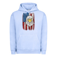 Pigment Grape Ice American flag eagle Urban Hoodie - MaliasSmallBusiness