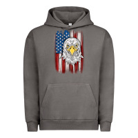 Pigment Tornado American flag eagle Urban Hoodie - MaliasSmallBusiness