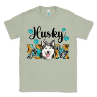 Matcha husky mom western Classic Tee - RanaPortraitStore