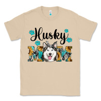 Mushroom husky mom western Classic Tee - RanaPortraitStore