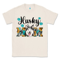 Natural husky mom western Classic Tee - RanaPortraitStore
