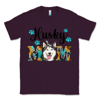 Plum husky mom western Classic Tee - RanaPortraitStore