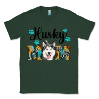 Sports Green husky mom western Classic Tee - RanaPortraitStore