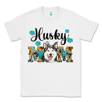 White husky mom western Classic Tee - RanaPortraitStore