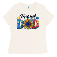 Bone proud dad autism Ladies Tee - BarkalooDesign