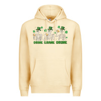 Pina Colada drink drank drunk st. patricks day skeletons Premium Hoodie - MaliasSmallBusiness