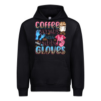 Black coffee scrubs and rubber gloves Urban Hoodie - NancyCooperArtShop