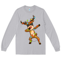 Moon Dust dabbing deer Long Sleeve Tee - Zillion Design Studio