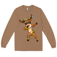 Toasted Coconut dabbing deer Long Sleeve Tee - Zillion Design Studio