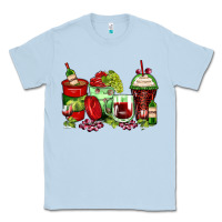 Dusty Blue wine coffee cups Classic Tee - Zillion Design Studio