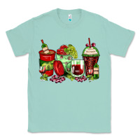 Seafoam wine coffee cups Classic Tee - Zillion Design Studio