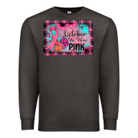 Smoke in october we wear pink Premium Sweatshirt - JahusDesignShop